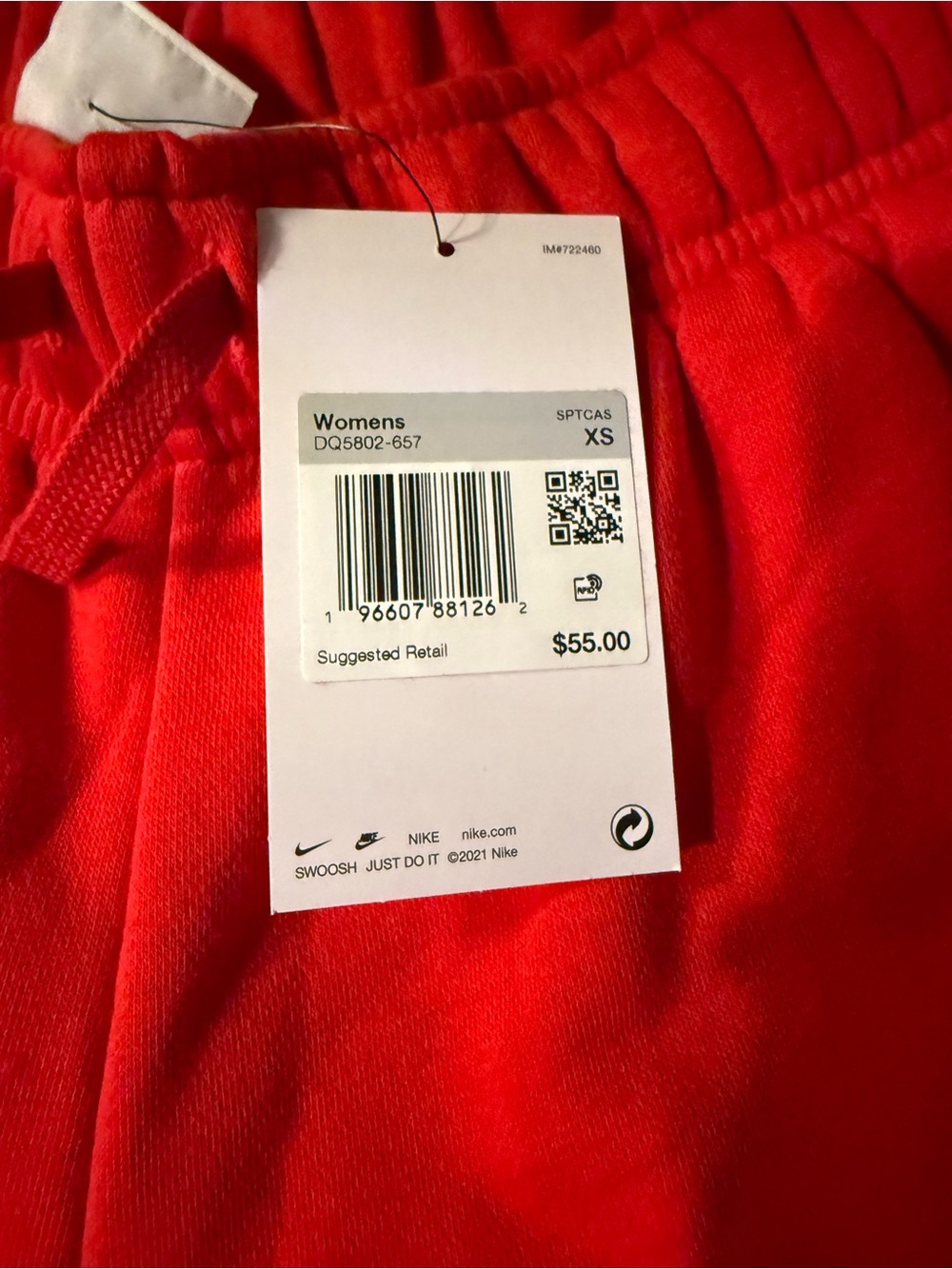 Nike Womens Red Shorts XS